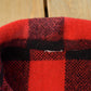 Vintage 1980s Wool Flannel Shirt Jacket Men's Large