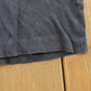 Vintage 1990s Cross Creek Turtleneck Blank Black Long Sleeve T-Shirt Mens M