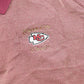 Vintage 1990s Lee Sport Kansas City Chiefs Collared Henley Sweatshirt Men's XL