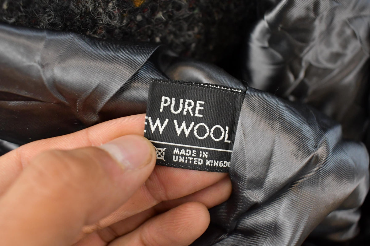 Vintage 1990s Kindler Wool Trench Coat Men's Large