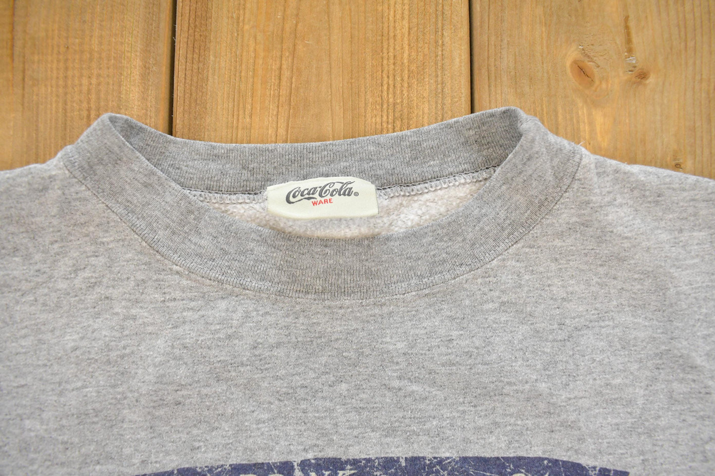 Vintage 1990s Coca Cola Art Graphic Crewneck Sweatshirt Men's L