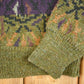 Vintage 1990s Christopher Barnes International Knit Crewneck Sweater Women's L Cropped