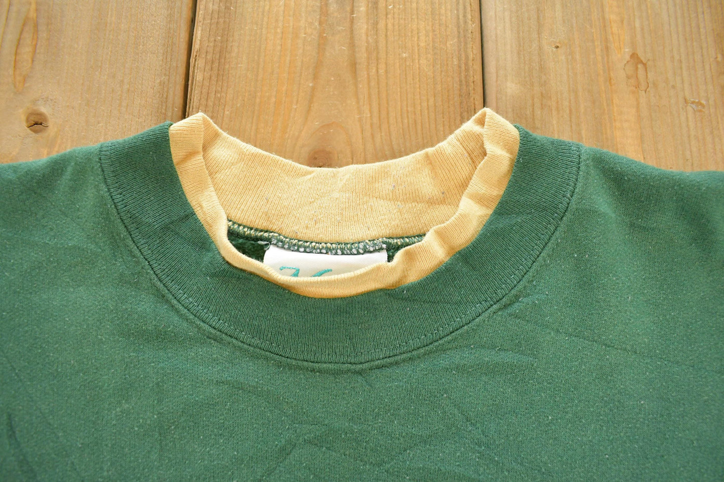 Vintage 1990s M&C Sportswear Peace Embroidered Crewneck Sweatshirt Men's 2XL