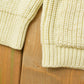 Vintage 1970s Western Cowboy Cowichan Knit Cardigan Sweater Men's M
