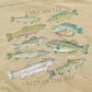 Vintage 1990s Galt Sand Okoboji Angler Fishing Crewneck Sweatshirt Men's 2XL