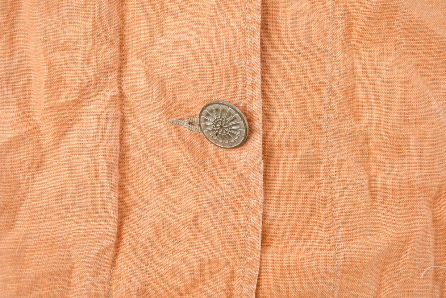 Vintage 1990s Chicos Linen Button Up Shirt Women's S