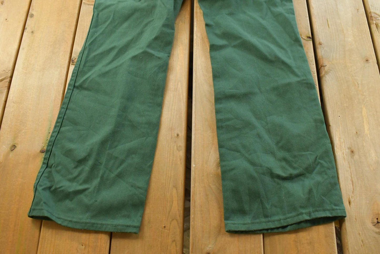 Vintage 1980s Dickies Green Workwear Chino Pants Men's 33 x 29.5