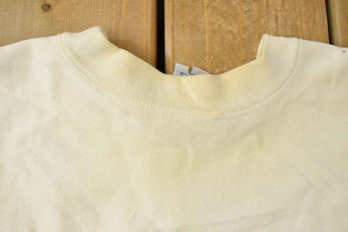 Vintage 1990s Duke University Collegiate Crewneck Sweatshirt Men's Large