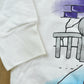 Vintage 1996 Freeze Looney Tunes Back Off Buddy Crewneck Sweatshirt Men's L