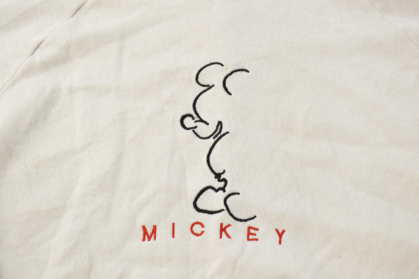 Vintage 1990s Disney Mickey Mouse Raglan Sweatshirt Men's Large