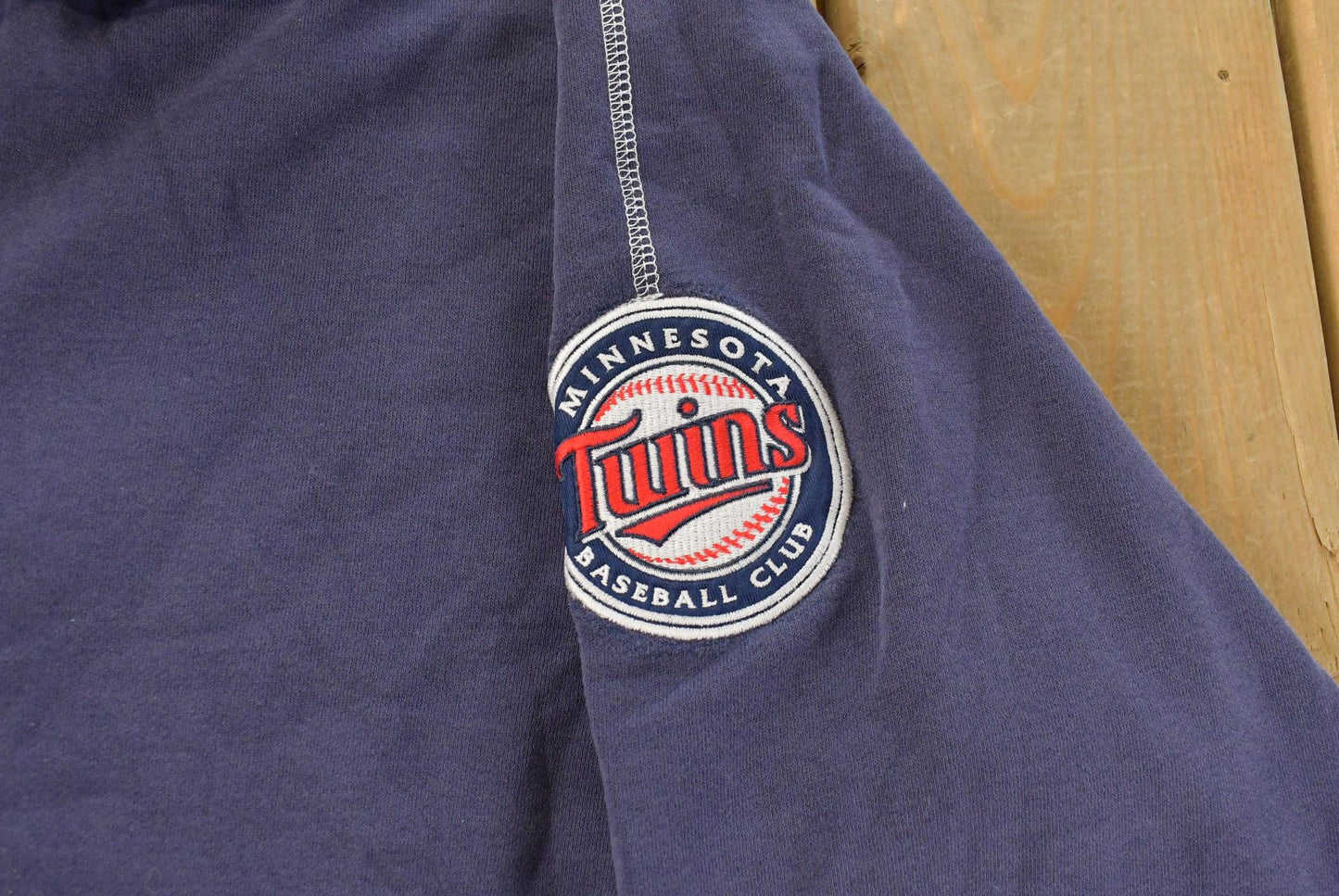 Vintage 2000s Minnesota Twins MLB Majestic Hoodie Sweatshirt Men's 2XL