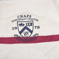 Vintage 2000s Chaps Striped Embroidered Rugby Long Sleeve Polo Shirt Men's L