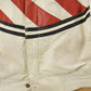 Vintage 1990s Leather World By Lucky Leather American Flag USA Leather Jacket Men's 2XL