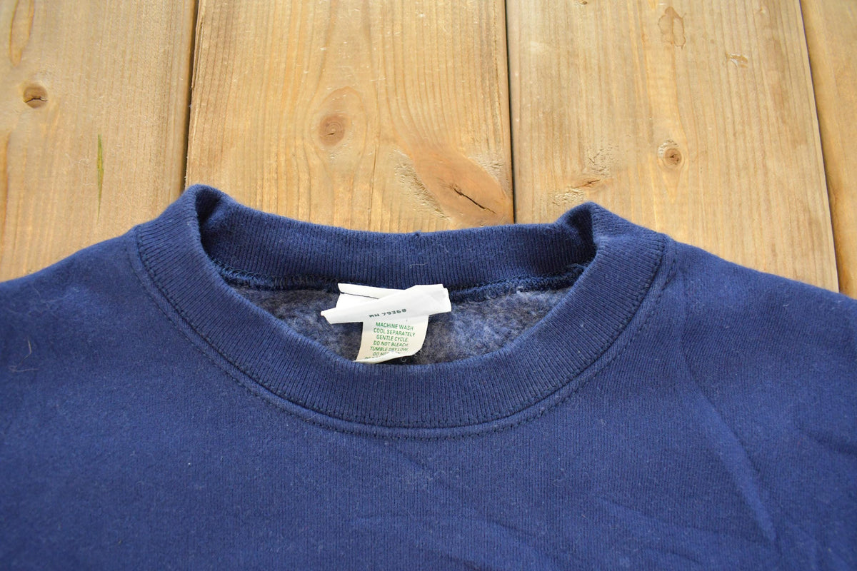 Vintage 1990s USA Spell Out Crewneck Sweatshirt Men's XL