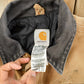 Vintage 1990s Carhartt Distressed Work Jacket Youth Large