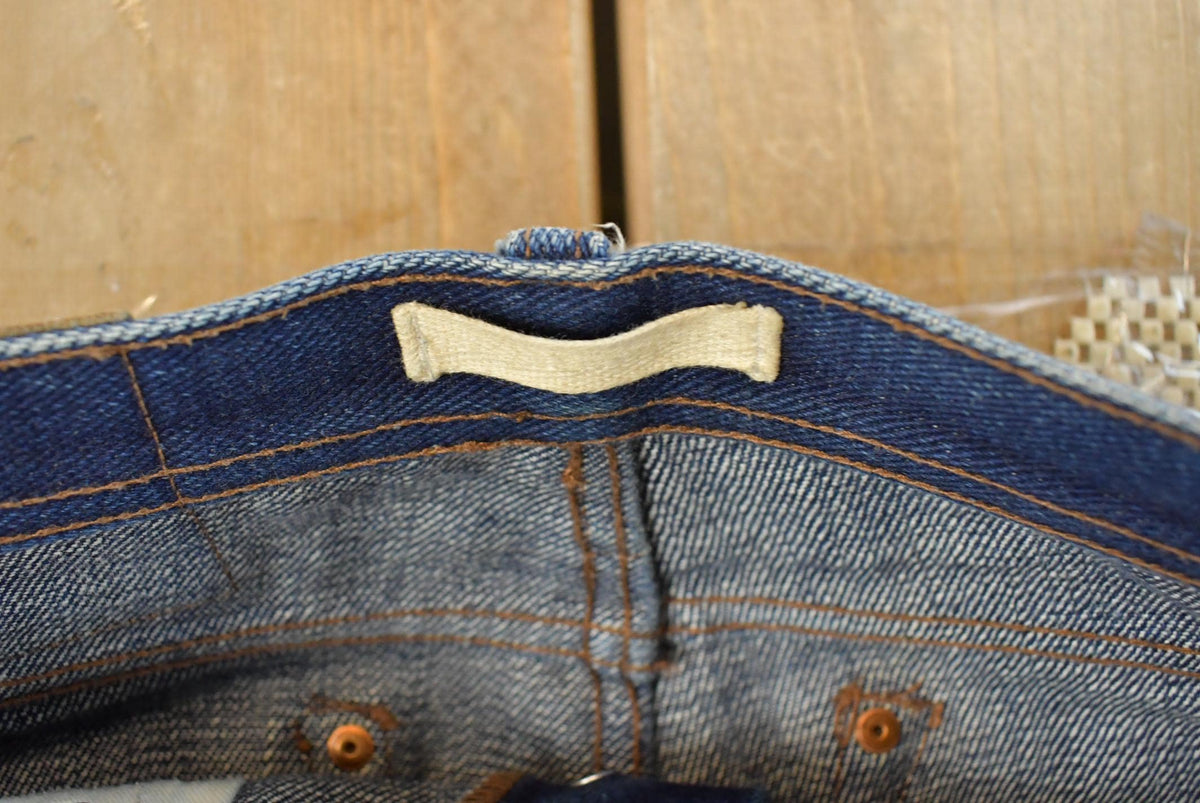Vintage 2000s Japanese Unbranded 21oz Selvedge Raw Denim Jeans Ubizi Skinny Men's 30 x 28