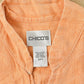 Vintage 1990s Chicos Linen Button Up Shirt Women's S
