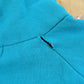 Vintage 1990s Northwest Territories Blank Blue Full Zip Thermal Lined Hoodie Sweatshirt Men's L