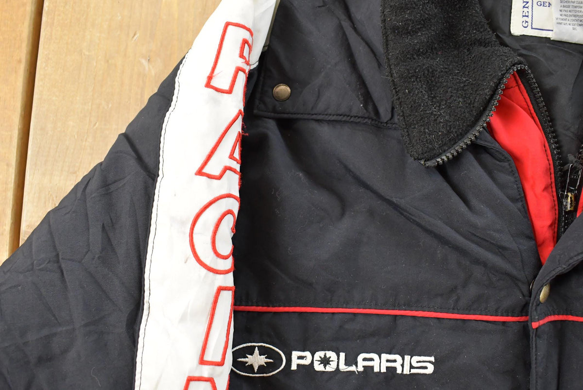 Vintage 1990s Polaris Snowmobile Jacket Men's Small