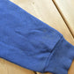 Vintage 1990s Sturdy Sweats Full Zip Up Blank Blue Hoodie Sweatshirt Men's L