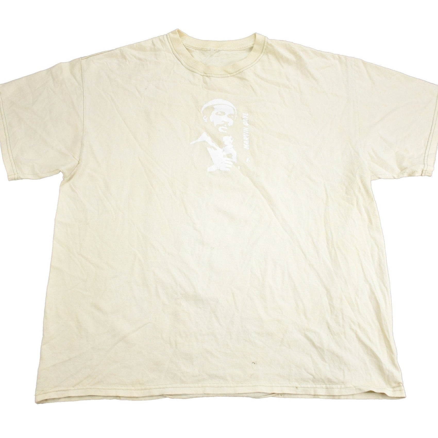 Vintage 1990s Marvin Gaye Graphic T Shirt Men's XL