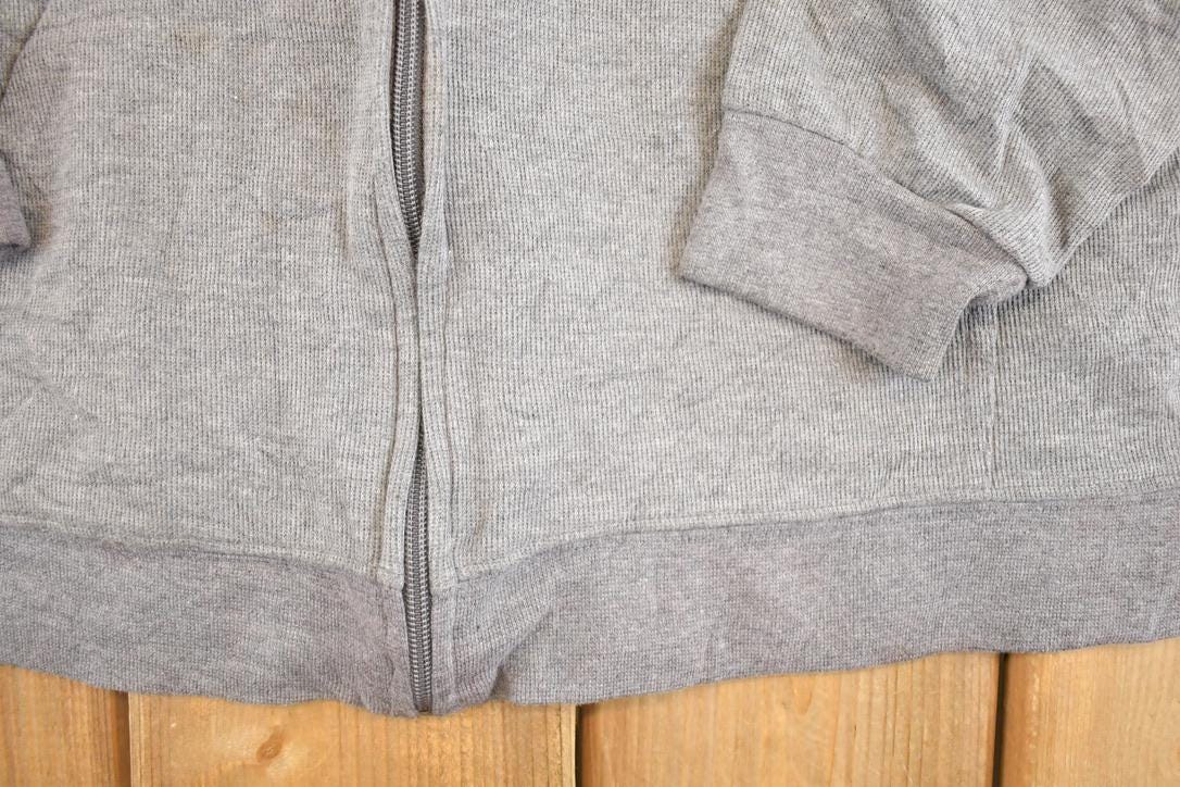 Vintage 1990s Winnie The Pooh Eeyore Full Zip Disney Sweatshirt Men's S