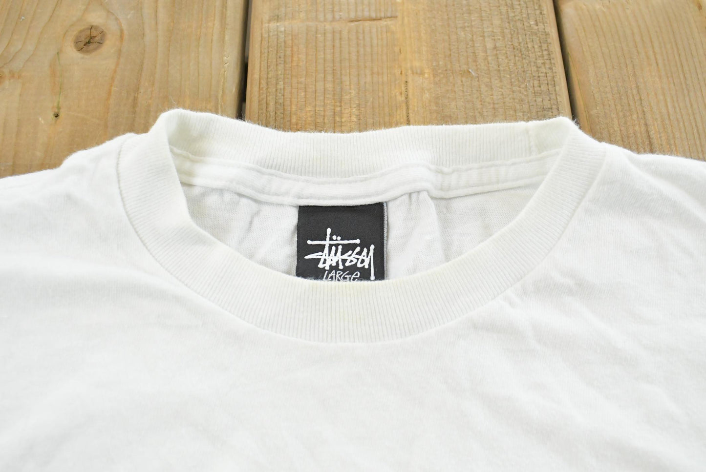 Vintage 2000s Stussy Money Folda!! Graphic Print T-Shirt Men's L