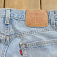 Vintage 1990s Levi's 505 Regular Straight Fit Denim Jeans Men's 32 x 29