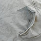 Vintage 2000s Faded Gray Blank Zip Up Hoodie Sweatshirt Men's 2XL