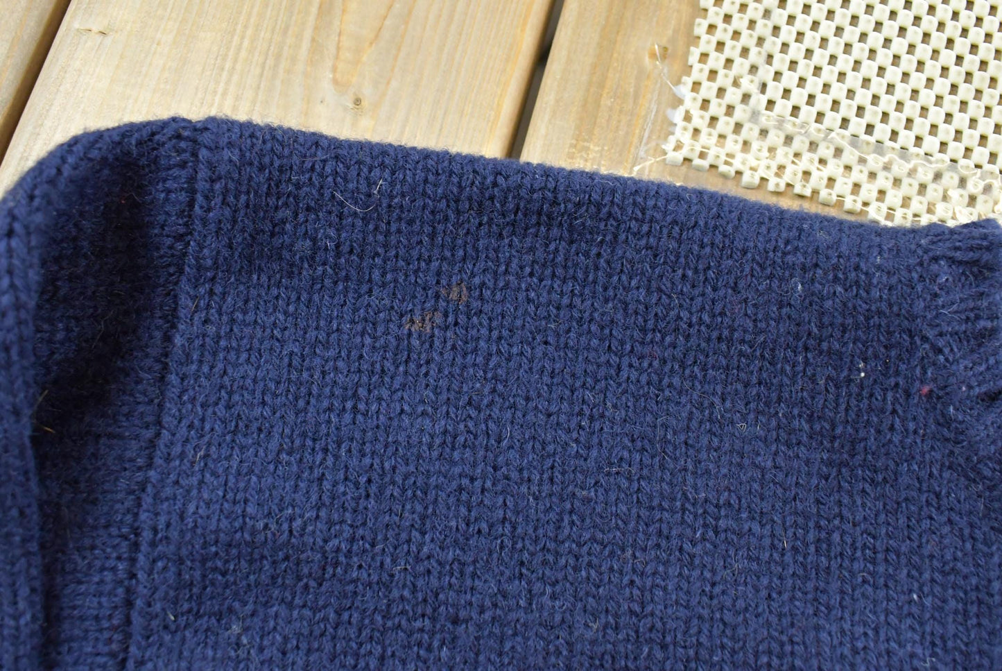 Vintage 1990s Britches American Flag Shetland Wool Knit Crewneck Sweater Mens M