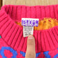 Vintage 1990s Mount Snow Abstract Knit Crewneck Sweater Youth L