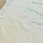 Vintage 1990s We Did It Multiple Languages Translation Promotional T-Shirt Men's L