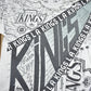 Vintage 1990s Los Angeles Kings NHL All Over Print Graphic T-Shirt Men's 2XL