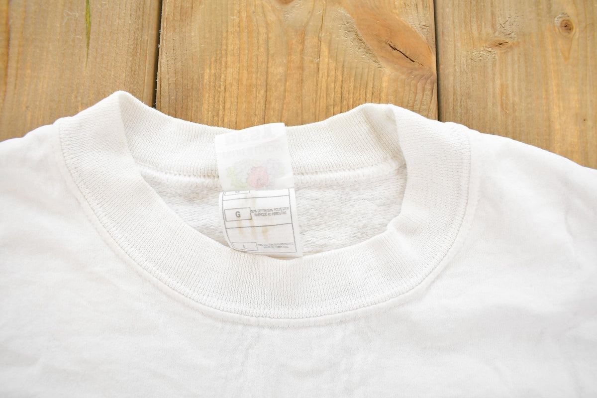 Vintage 1990s Sea Isle City Embroidered Travel Crewneck Sweatshirt Men's L