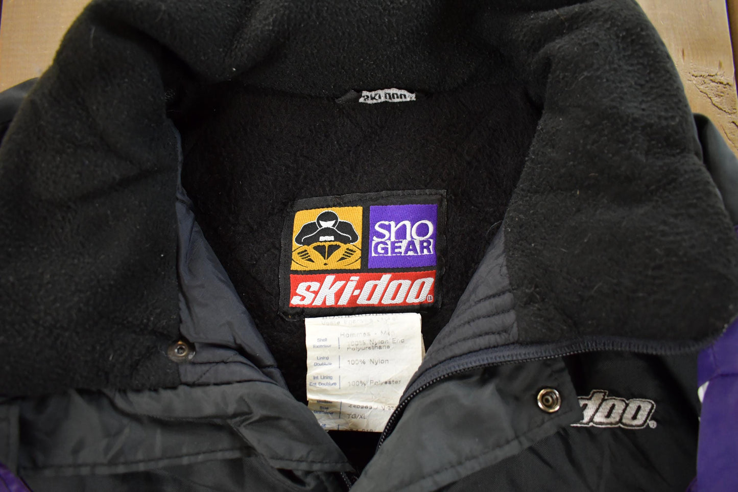 Vintage 1990s Ski-doo Sno Gear Racing Jacket Men's XL Men's Large
