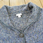 Vintage 1990s Christopher & Banks Knit One Button Cardigan Sweater Women's S