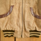 Vintage 1980s Jonathan Christopher Fur Lined Suede Jacket