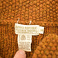 Vintage 1970s Banana Republic Wool Cable Knit Cardigan Sweater Women's M