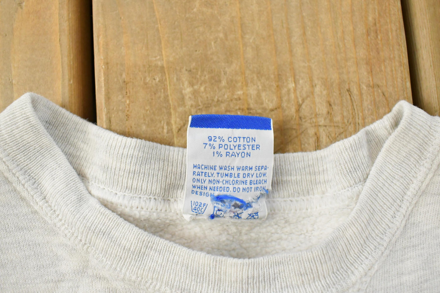 Vintage 1990s Augie Champion Collegiate Crewneck Sweatshirt Mens L