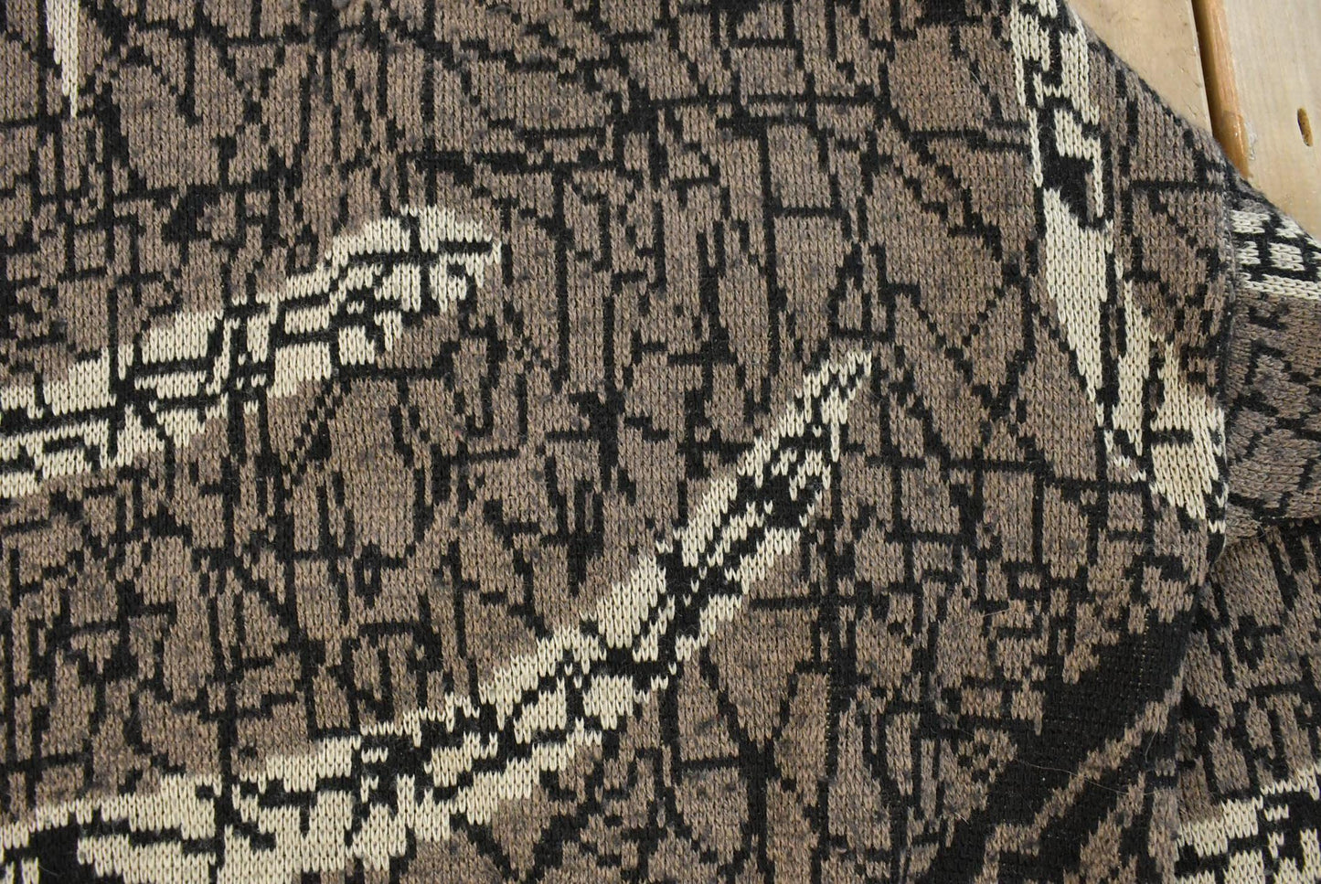 Vintage 1990s Intini L'Uomo Knit Collared Sweater Men's L