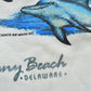 Vintage 1992 Bethany Beach Delaware Dolphins Souvenir Crewneck Sweatshirt Men's M