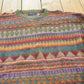 Vintage 1990s Old Glory Knit Cotton Striped Crewneck Sweater Men's XL