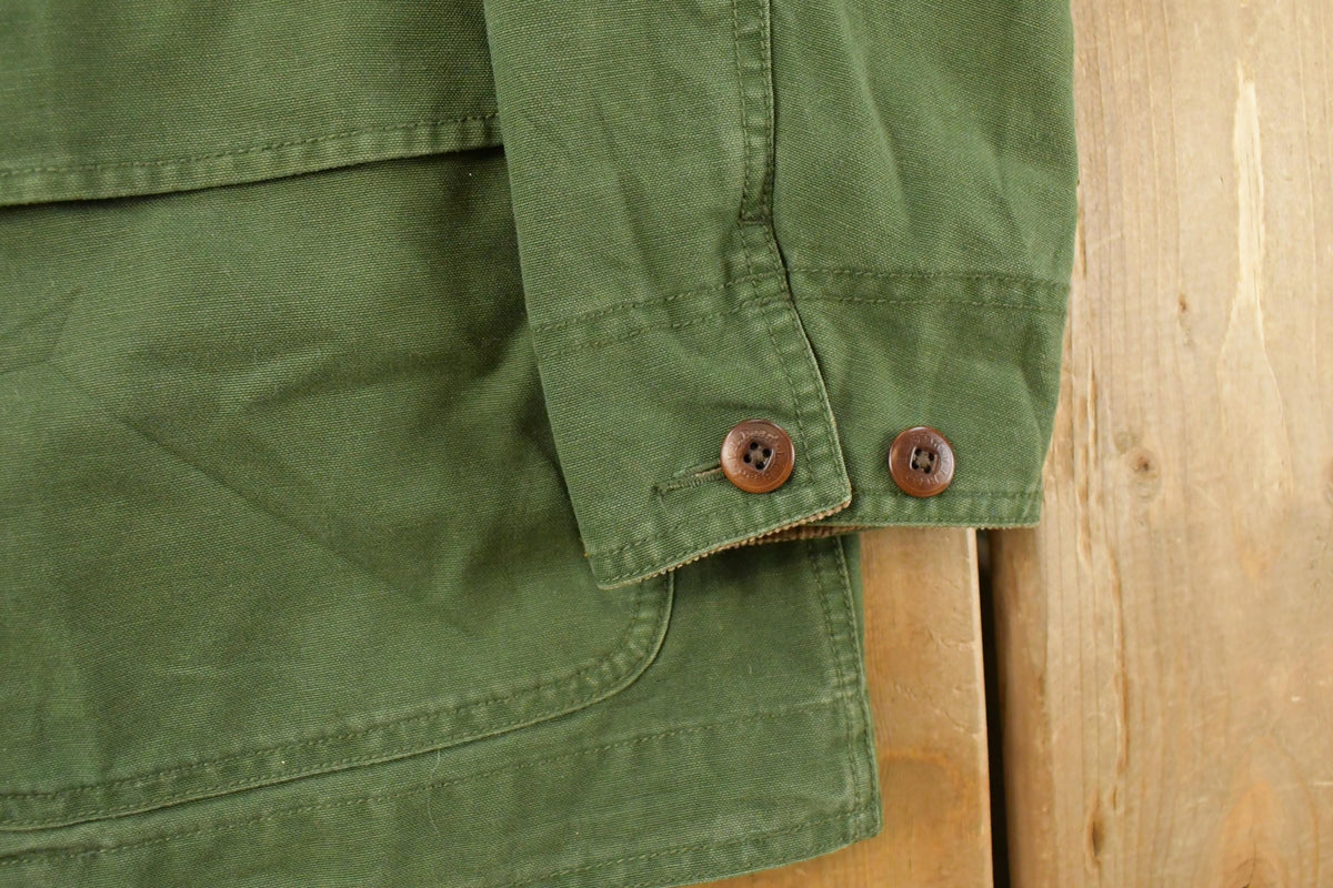 Vintage 2000s L.L. Bean Lined Barn Chore Coat Women's M