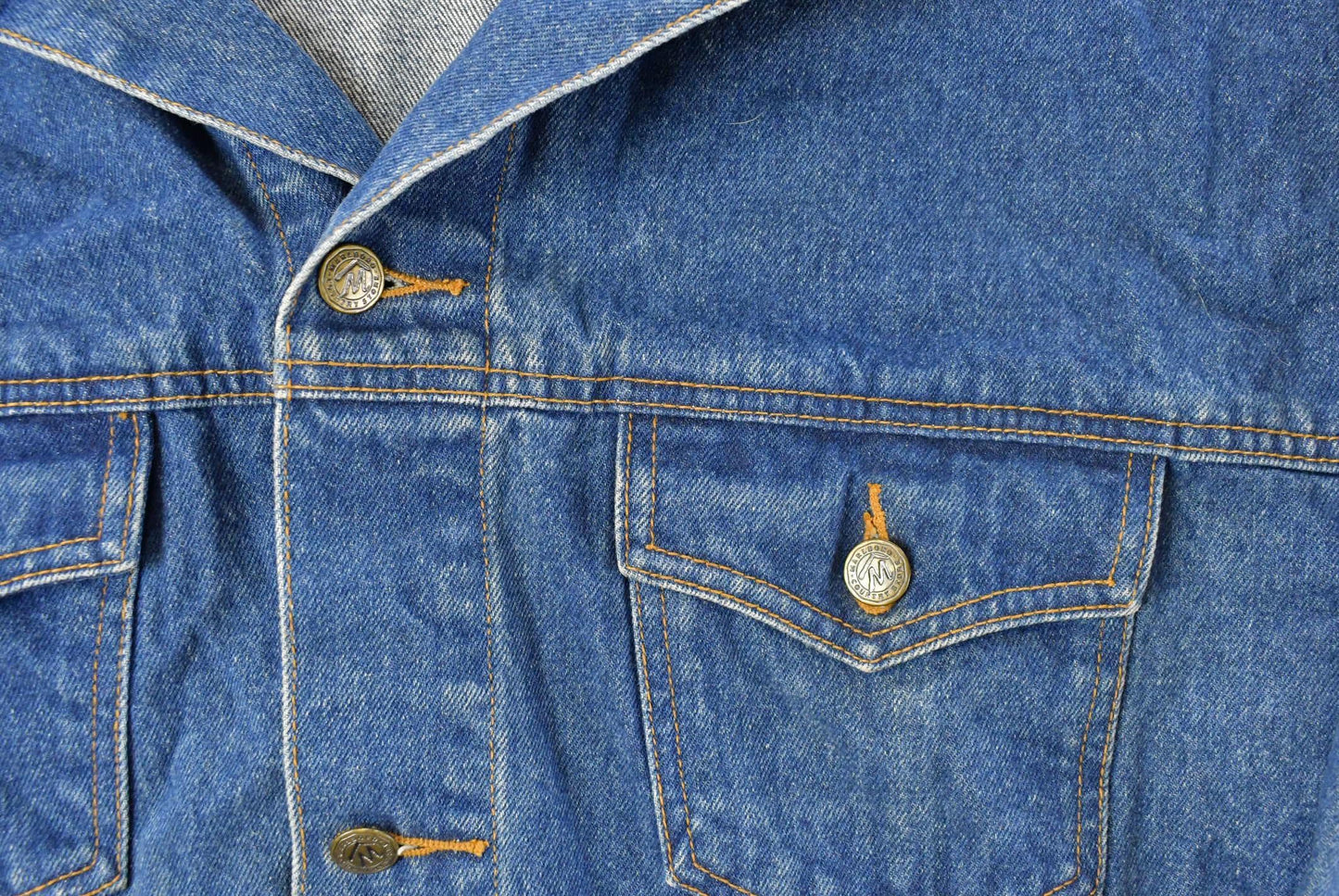 Vintage 1990s Marlboro Country Store Denim Jean Jacket Men's XL