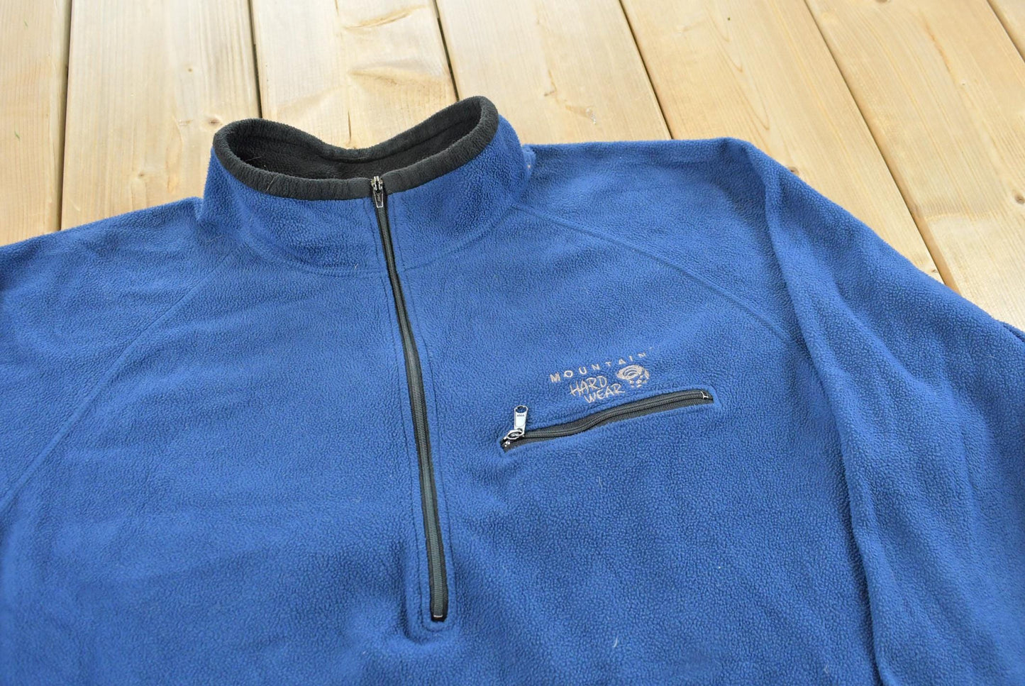 Vintage 1990s Mountain Hard Wear Quarter Zip Fleece Pullover Sweater Men's XL