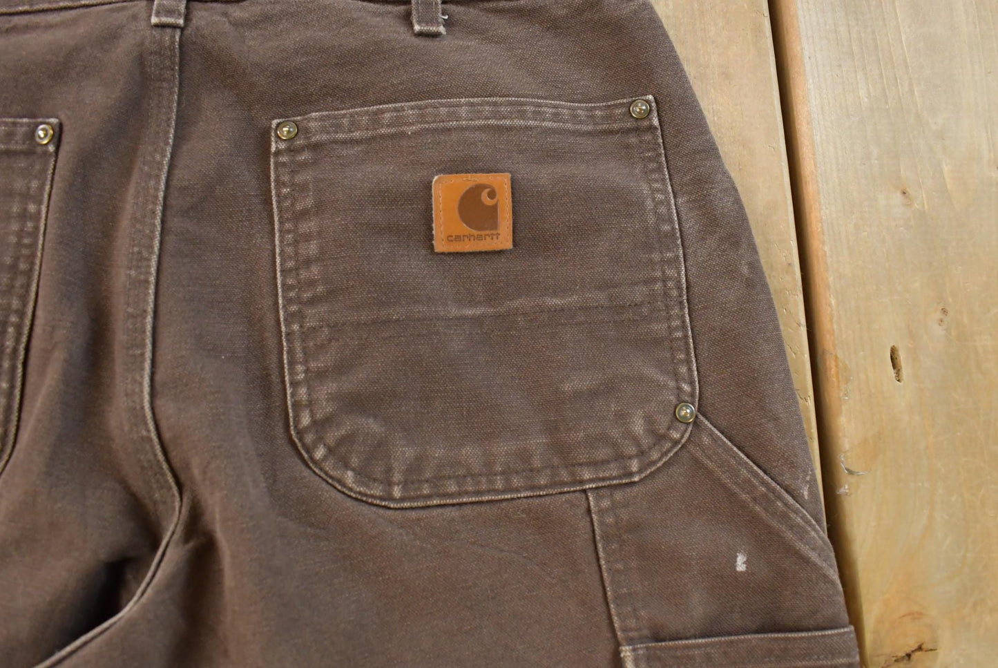 Vintage 2000s Carhartt Double Knee Canvas Pants Men's 32 x 29