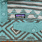 Vintage 2000s Patagonia Synchilla Aztec Fleece Snap T Sweater Youth XL