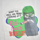 Vintage 1990s Ed The Sock Graphic T Shirt Men's Medium