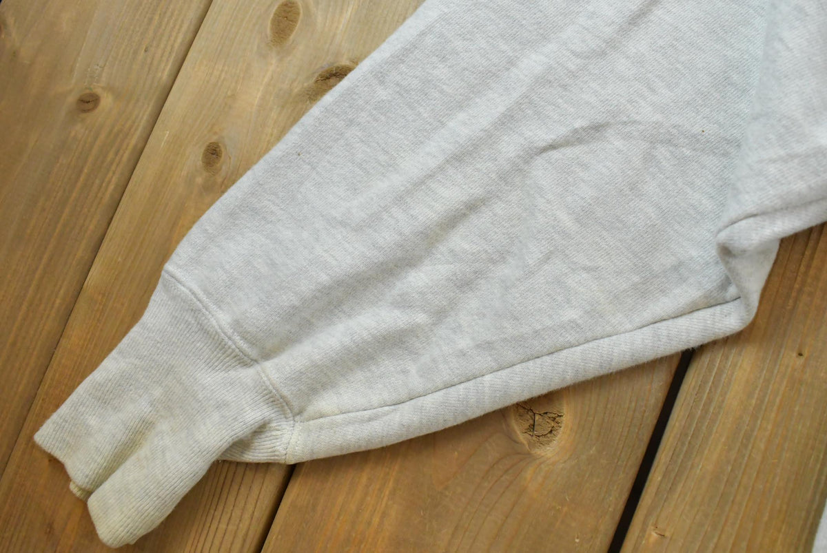 Vintage 1990s NYU Champion Reverse Weave Crewneck Sweatshirt Men's L