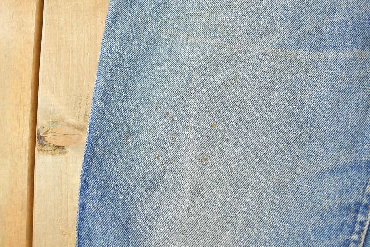 Vintage 1980s Lee Bell Bottom Flare Denim Jeans Men's 32 x 30